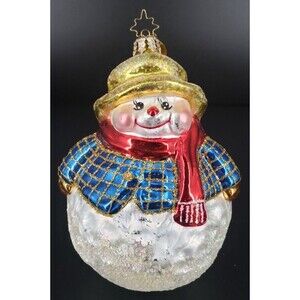 Christopher Radko Chilly Ball Hand Blown Ornament 02-0761